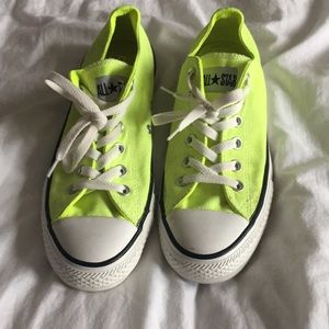 Converse All-Star Neon Yellow Unisex